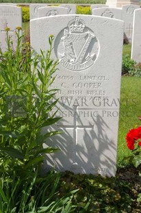 SPANBROEKMOLEN BRITISH CEMETERY - COOPER, CECIL CHARLES